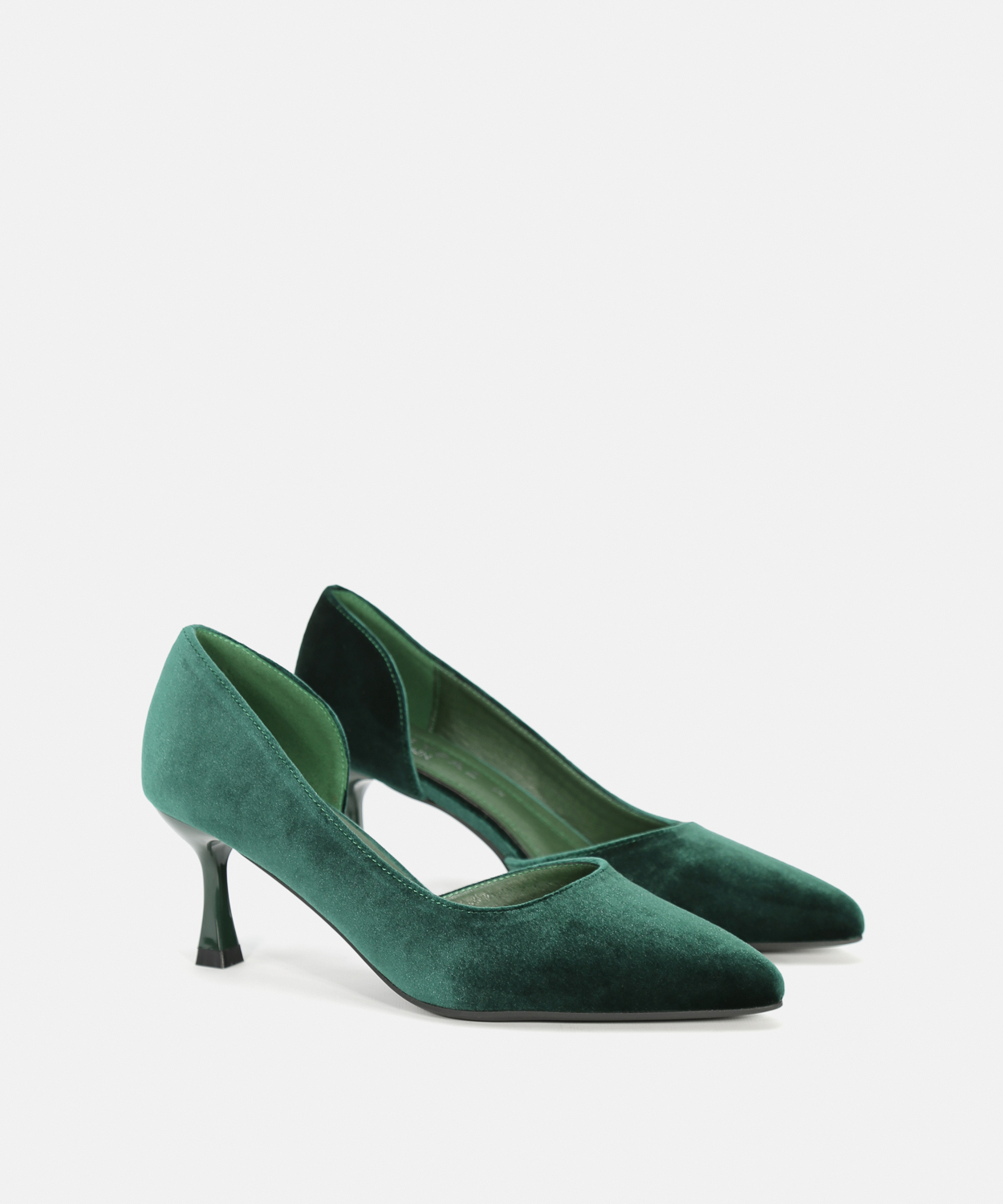 Zapatos salón abertura lateral image number null